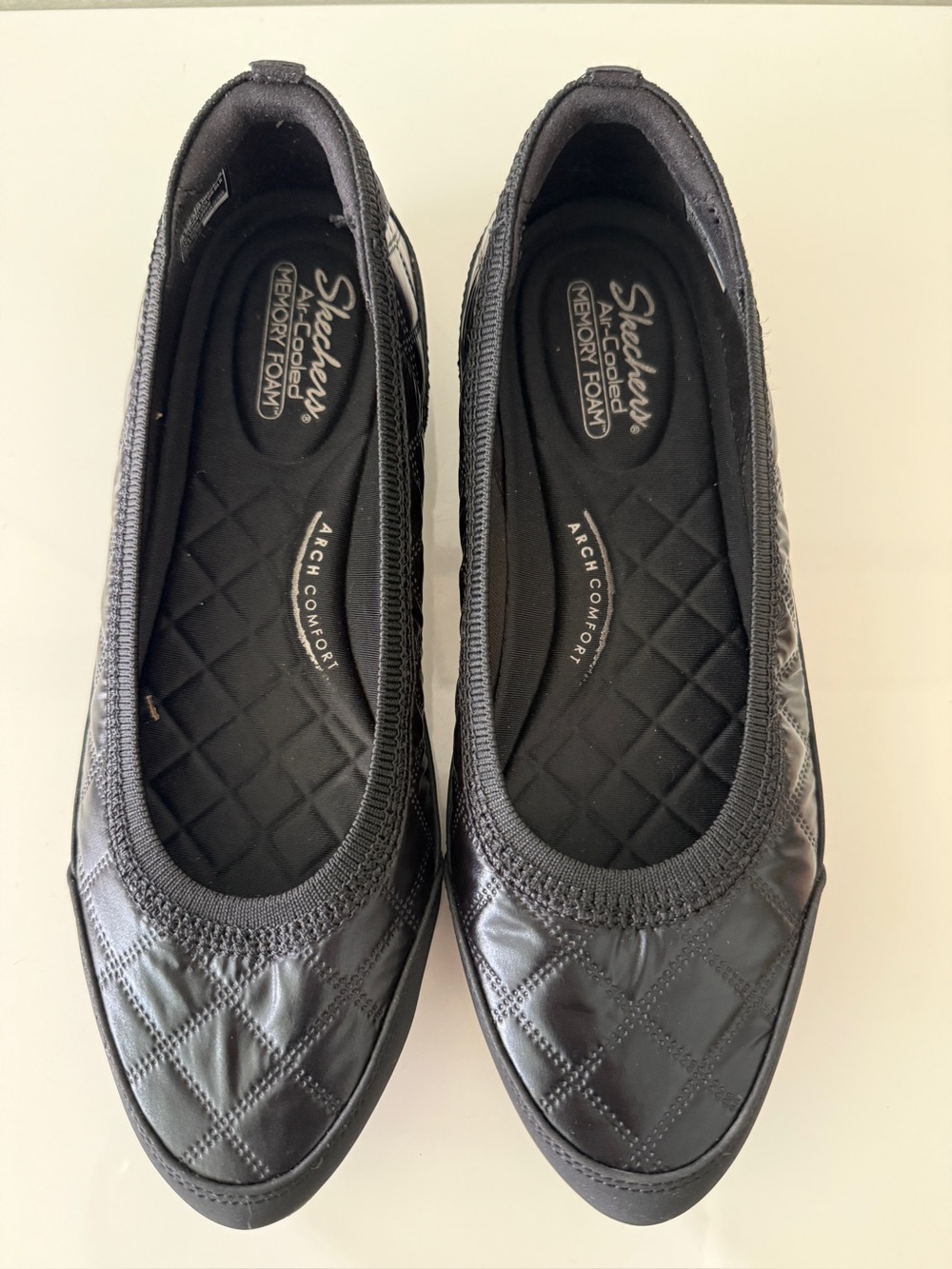 Skechers
Cleo Walk - Ballet Ease Quilted Slip-On Flats Shoes,Black, 8.5